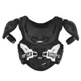 Защита панцирь подростковый Leatt Chest Protector 5.5 Pro HD Junior, Black/White, 2025, 5014210131, изображение  - НаВелосипеде.рф