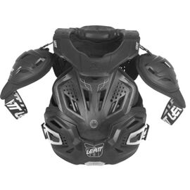 Защита панцирь+ шея Leatt Fusion Vest 3.0, Black, 2025, 1015400100, Вариант УТ-00371419: Размер: S/M, Цвет: Черный, изображение  - НаВелосипеде.рф