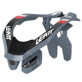 Защита шеи Leatt 4.5 Neck Brace, Titanium, 2025, 1023050251, Вариант УТ-00371427: Размер: L/XL, Цвет: Titanium, изображение  - НаВелосипеде.рф