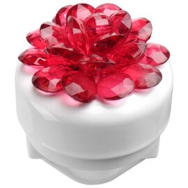 Звонок велосипедный Vinca Sport "Цветок красный"  YL 12-1 red, изображение  - НаВелосипеде.рф