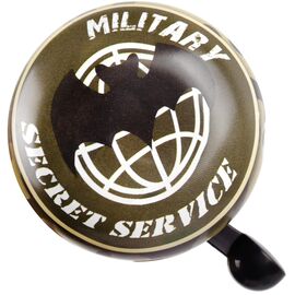 Звонок велосипедный Vinca Sport "милитари", 50 мм, YL 43 military, изображение  - НаВелосипеде.рф