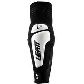 Налокотники Leatt 3DF 6.0 Elbow Guard, White/Black, 2025, 5019400340, Вариант УТ-00371503: Размер: M, Цвет: White/Black, изображение  - НаВелосипеде.рф