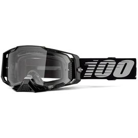 Веломаска 100% Armega Black / Clear, 50004-00030, изображение  - НаВелосипеде.рф