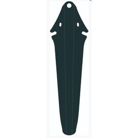 Крыло-щиток USPORTS 26"-29" крепление под седло, ширина 95мм, длина 340мм, гибкий пластик, с хомутом, черный, 00-190873, изображение  - НаВелосипеде.рф