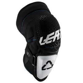 Наколенники Leatt 3DF Hybrid Knee Guard, White/Black, 2025, 5019400671, Вариант УТ-00371626: Размер: L/XL, Цвет: White/Black, изображение  - НаВелосипеде.рф