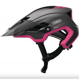 Велошлем Abus MTB Montrailer M(54-58), крепление для экшнкамеры, fuchsia pink, 05-0081709, изображение  - НаВелосипеде.рф
