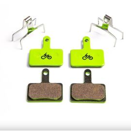 Колодки тормозные CLARKS EVRS811X2  диск. мет/карб. 2 пары, для E-BIKE SHIMANO BR-M465/475/495/515/525,AURI, 3-812, изображение  - НаВелосипеде.рф