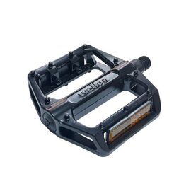 Педали WELLGO алюминиевые BMX/Downhill B087U  широк. ось Cr-Mo, 109х101х26мм, черные, 6-190429, изображение  - НаВелосипеде.рф
