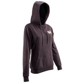 Толстовка женская Leatt Core Hoodie Women, Graphene, 2025, 5024400393, Вариант УТ-00371687: Размер: L, Цвет: Graphene, изображение  - НаВелосипеде.рф