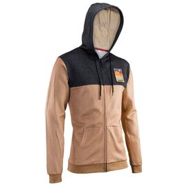 Толстовка Leatt Premium Zip Hoodie, Desert, 2025, 5024400462, Вариант УТ-00371688: Размер: L, Цвет: Desert, изображение  - НаВелосипеде.рф