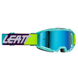 Веломаска Leatt Vizion 3.5 Iriz Teal Blue 35%, 8025250170, изображение  - НаВелосипеде.рф
