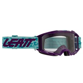 Веломаска Leatt Vizion 3.5 Purple Clear 90%, 8025250250, изображение  - НаВелосипеде.рф
