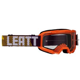 Веломаска подростковая Leatt Vizion 2.5s Orange Clear 90%, 8025250520, изображение  - НаВелосипеде.рф