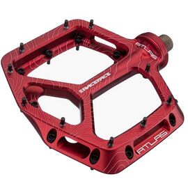Педали велосипедные Race Face Atlas 22, Red, PD22ATLASRED, изображение  - НаВелосипеде.рф