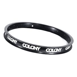 Обод COLONY Pintour Rim 20 дюймов 36 hole (Contour style, double wall, pinned rim) черный, 03-002277 , изображение  - НаВелосипеде.рф