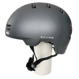 Шлем ABUS URBAN BMX Skurb, 12 вент. отв. с регулировкой размера, титан, 05-0040372, Вариант УТ-00371742: Размер: M (55-59см) цвет: титан, изображение  - НаВелосипеде.рф