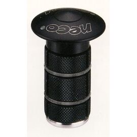 Якорь NECO H286G 1-1/8" многоразовый, диаметр 22-25.4, с крышкой, длина 18мм, черный, 6-190381 , изображение  - НаВелосипеде.рф