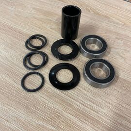 Каретка TSB BMX Mid 22 mm черная, 03-200004, изображение  - НаВелосипеде.рф