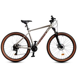 Велосипед горный HORST Dominator, 27.5", серый/коричневый, 2024, 24-2400000025, Вариант УТ-00371749: Рама: 17", Рост: 165-175 см, Цвет: Серый/коричневый, изображение  - НаВелосипеде.рф