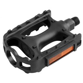 Педали велосипедные VP MTB, пластиковые, 108 x 86мм, резьба 9/16", черные, VP-872N, изображение  - НаВелосипеде.рф