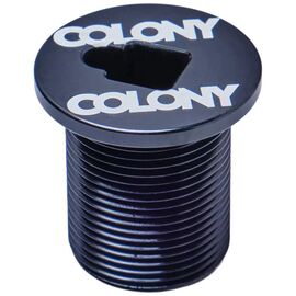 Болт COLONY для вилки Colony M24 / черный 02-898A, 03-002228, изображение  - НаВелосипеде.рф