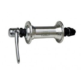 Втулка SHIMANO AHBRM40A33  перед. ALTUS алюм. 36отв. с эксц. серебр., 5-5821316 , изображение  - НаВелосипеде.рф