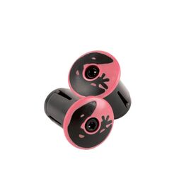 Заглушки руля Lizard Skins Packaged DSP Bar Tape Plugs Neon Pink, PLUGS156, изображение  - НаВелосипеде.рф
