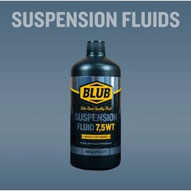 Масло вилочное Blub Suspension Oil 7.5WT 500ml, bluboil75, изображение  - НаВелосипеде.рф