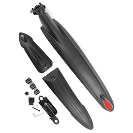 Крылья велосипедные комплект, Vinca Sport, 26х27,5, цвет черный, HN 67, изображение  - НаВелосипеде.рф