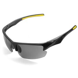 Очки велосипедные Vinca Sport, матово-черная с минтом оправа с серыми линзам, VG 067 black, изображение  - НаВелосипеде.рф