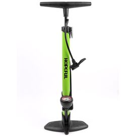 Насос ножной с манометром Vinca Sport AVIFVIDuniop, стальной корпус, игля для мячей (3шт), B 6338, изображение  - НаВелосипеде.рф