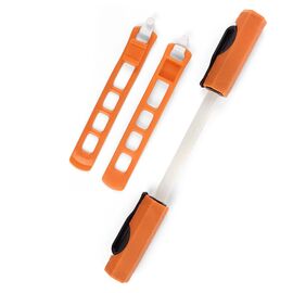 Трубочка велосипедная светящаяся, Vinca Sport Yellow, 3 режима, длина 230мм, диаметр 12мм,VL 1015, изображение  - НаВелосипеде.рф