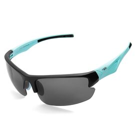 Очки велосипедные Vinca Sport, матово-черная с голубым оправа с серыми линзам, VG 067 black/blue, изображение  - НаВелосипеде.рф