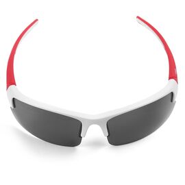 Очки велосипедные Vinca Sport, матово-белая с красным оправа с серыми линзам, VG 067 white/red, изображение  - НаВелосипеде.рф