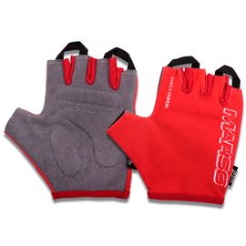 Велоперчатки женские Vinca Sport, красные,  VG 836 New Marso, Вариант УТ-00105579: Размер: L, изображение  - НаВелосипеде.рф