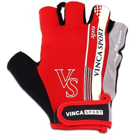 Перчатки велосипедные VINCA SPORT Agata, красные, VG 920 Agata, Вариант УТ-00276112: Размер: L, изображение  - НаВелосипеде.рф