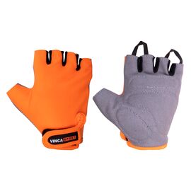 Перчатки велосипедные Vinca Sport, оранжевые, VG 948, Вариант УТ-00276160: Размер: L, изображение  - НаВелосипеде.рф