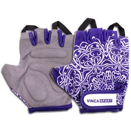 Велоперчатки Vinca Sport, AFFLATUS, фиолетовые с серым, VG 966 Afflatus Vi, Вариант УТ-00318236: L, изображение  - НаВелосипеде.рф
