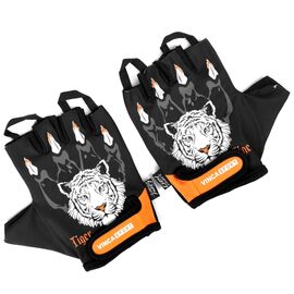 Велоперчатки Vinca Sport TIGER, гелевые вставки, VG 974 tiger, Вариант УТ-00217315: Размер: L, изображение  - НаВелосипеде.рф