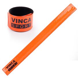 Светоотражающий браслет Vinca Sport 30*330мм, оранжевый, RA 101-6, изображение  - НаВелосипеде.рф