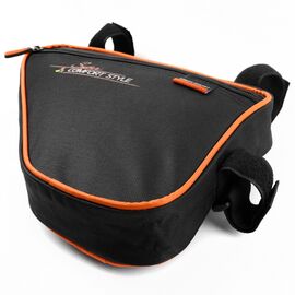 Сумка велосипедная Vinca Sport, под раму, 280*210*60 мм, оранжевый кант, FB 05-1 orange, изображение  - НаВелосипеде.рф