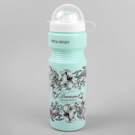 Фляга велосипедная Vinca Sport, с защитой от пыли, 750 мл, "мечта", VSB 21 dreams, изображение  - НаВелосипеде.рф