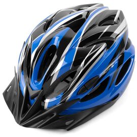 Велошлем Vinca Sport, взрослый, IN-MOLD, черно-синий, VSH 25 Black-Blue, Вариант УТ-00343734: Размер: L (58-62 см), изображение  - НаВелосипеде.рф