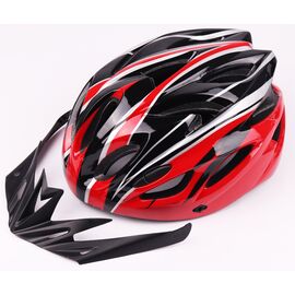 Шлем велосипедный Vinca Sport VSH 25, взрослый, IN-MOLD, черно-красный, VSH 25 Black-Red, Вариант УТ-00265564: Размер: L (58-62 см) , изображение  - НаВелосипеде.рф