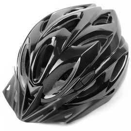 Велошлем Vinca Sport VSH 25, IN-MOLD, взрослый, черный, VSH 25 full black, Вариант УТ-00295455: Размер: L (58-62 см), изображение  - НаВелосипеде.рф