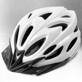 Велошлем Vinca Sport, взрослый, IN-MOLD, белый, VSH 25 full white, Вариант УТ-00343732: Размер: L (58-62 см), изображение  - НаВелосипеде.рф