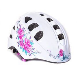 Велошлем детский Vinca Sport OUT-MOLD, белый, VSH 8 Rose, Вариант УТ-00123764: Размер: M (52-56 см), изображение  - НаВелосипеде.рф