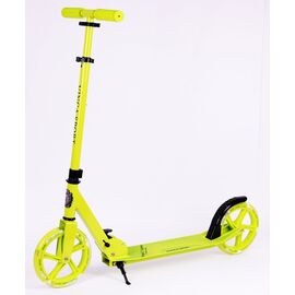 Самокат Vinca Sport, складной, PUколеса со светодиодами 200мм, алюминий, сталь, ABEC 7, желтый, VSP 10-2 Night Vision, изображение  - НаВелосипеде.рф