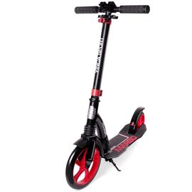Самокат Vinca Sport, взрослый,  регулир, Al,чёрно-красный, ABEC 9, передний амортизатор, колеса 230/200 мм, VSP 12 MARSO, изображение  - НаВелосипеде.рф