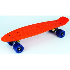 Доска-круизер Vinca Sport, 22,5 мм*6", оранжевый/синий, DS 01 orange/blue, изображение  - НаВелосипеде.рф